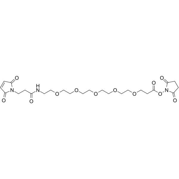 Mal-amido-PEG5-C2-NHS ester 1315355-92-0